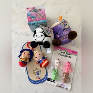 Fun Kid Bundle includes- Hallmark and Palm Pals Plush keychains
